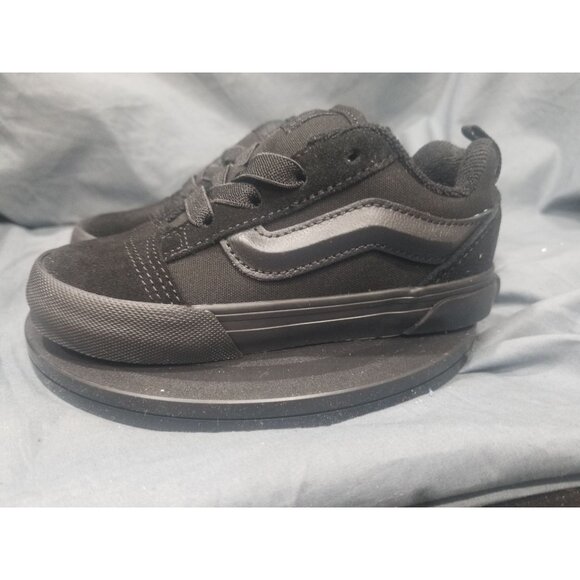 Vans Toddler Knu School Sneakers Black White Size 9 NEW NO BOX! - Picture 8 of 12